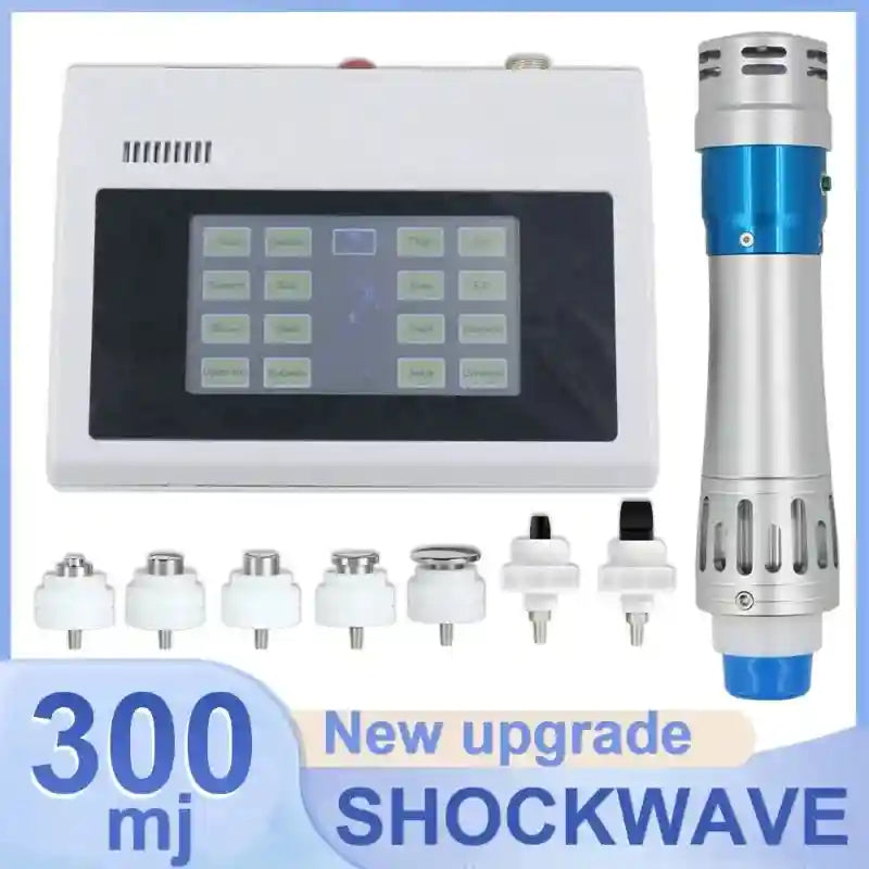 Shockwave Therapy Machine: Electric Muscle Relief & 7 Massage Heads Massage Chairs Tidesmit