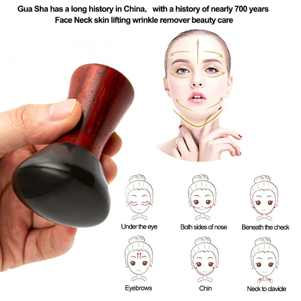 Electric Volcanic Stone Massager | Natural Bian Gua Sha Heat Therapy Back Massage Instrument Tidesmit