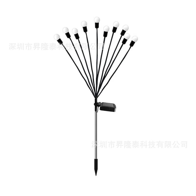 Solar Outdoor Light Butterfly Bobble Ball Swing Lamp Garden Yard Lawn Landscape Decor Light
