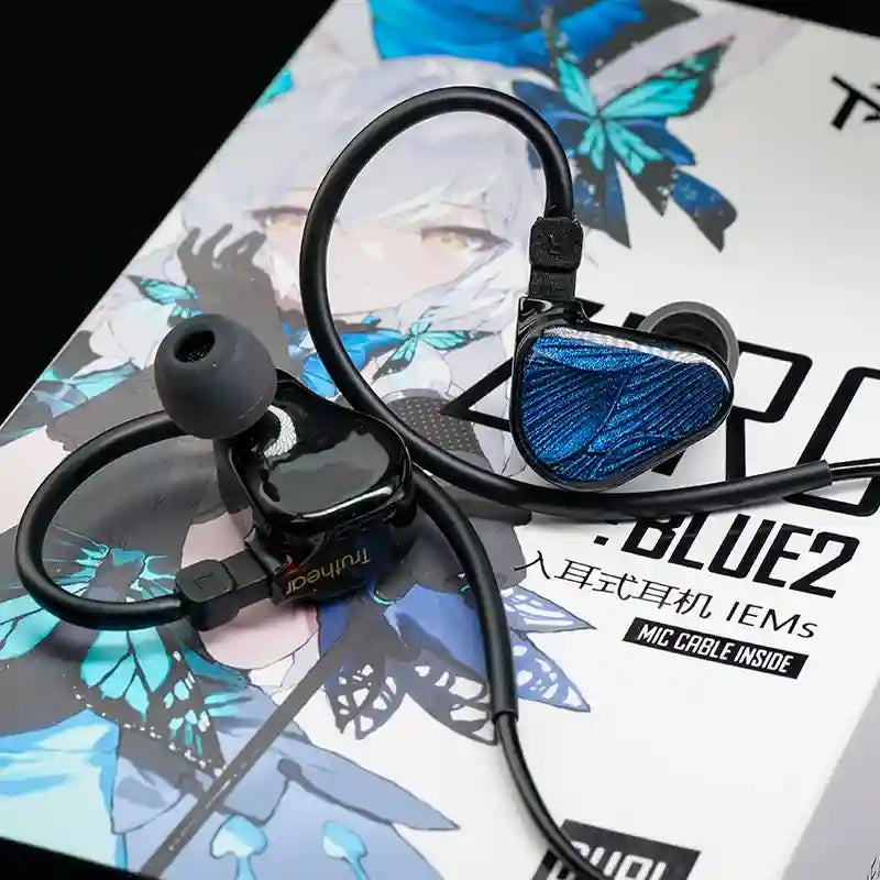 Wired In-Ear Gaming Headphones with Dual Driver HiFi Precision Audio Tidesmit