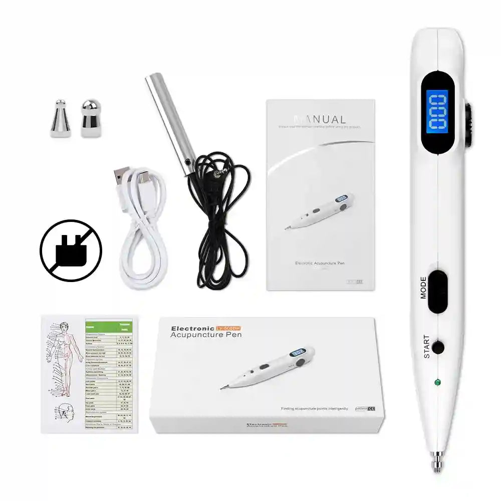 Acupuncture Pen Digital Electric Muscle Stimulator for Home Relaxation Relaxation Treatment Tidesmit