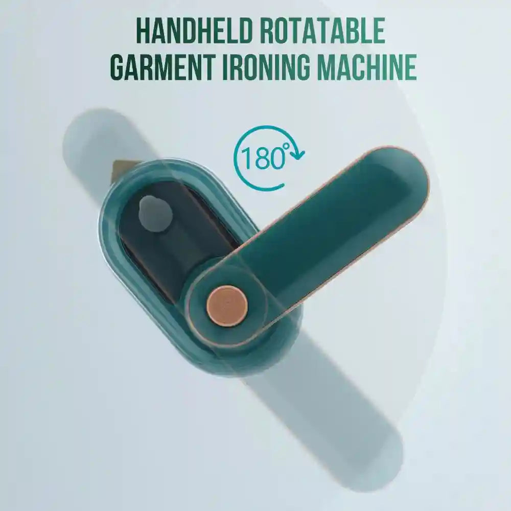 Tidesmit portable handheld garment steamer showing compact design for travel and home vertical clothes ironing