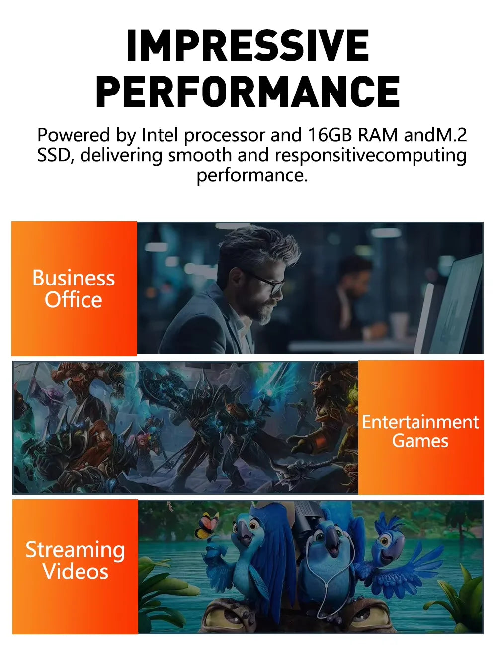 2026 Intel Core i9 10980HK Portable i9 Mini PC Computer Windows 11 32GB 1TB Gaming Computer WiFi 6 USB Portable Mini Desktop PC