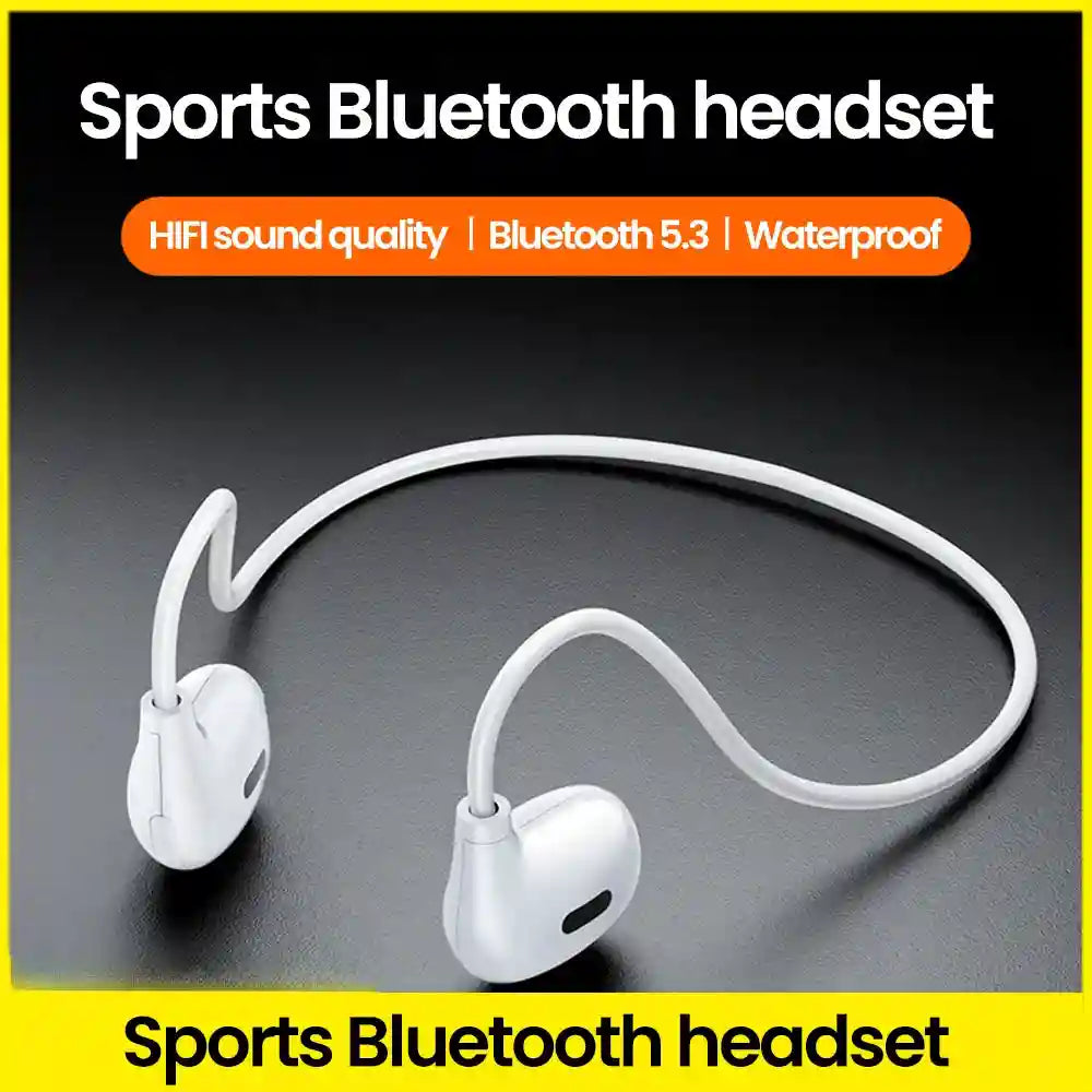 Air Conduction Wireless Sports Headphones - Open Ear Bluetooth Headset Tidesmit