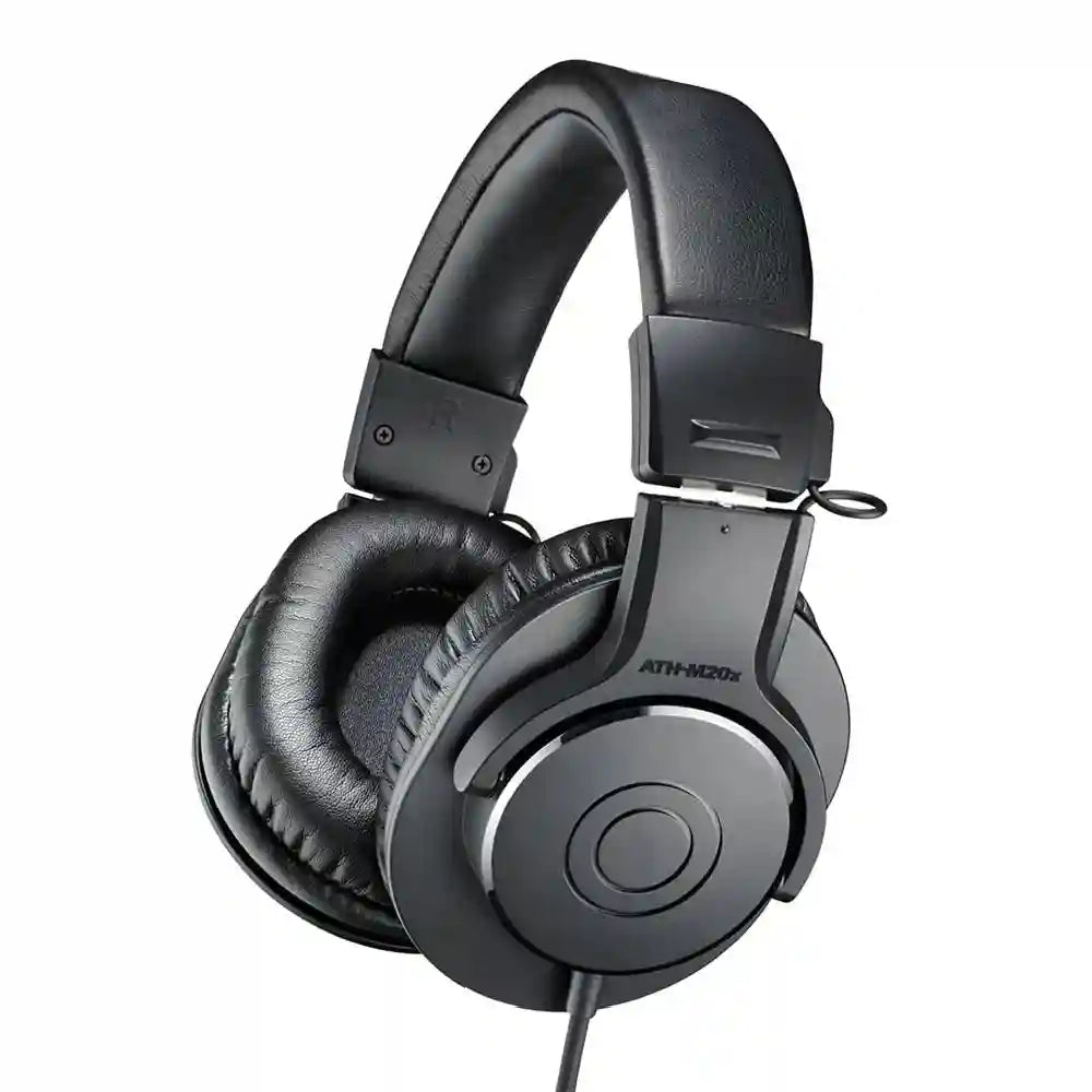 ATH-M20X Studio Monitor Headphones - Closed-Back Over-Ear Design Tidesmit