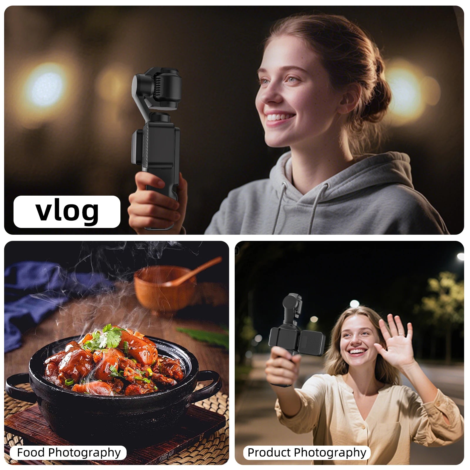 Pocket 3 Magnetic LED Fill Light for Content Creation Tidesmit