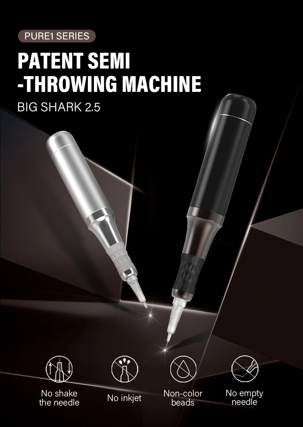 Wireless PMU Machine - Professional Rotary Microblading Pen Permanent Makeup Machines Tidesmit