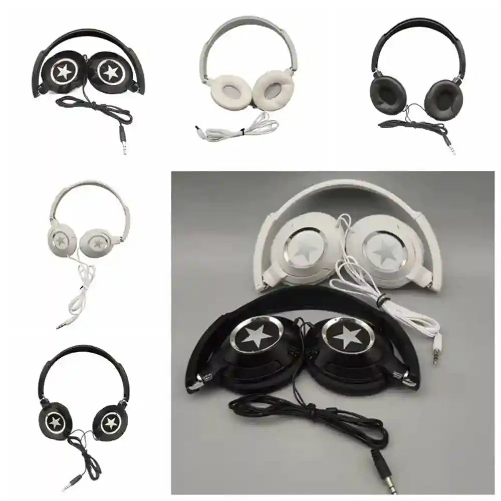 Wired Over-Ear Headphones with Active Noise Cancellation - HiFi Stereo Tidesmit