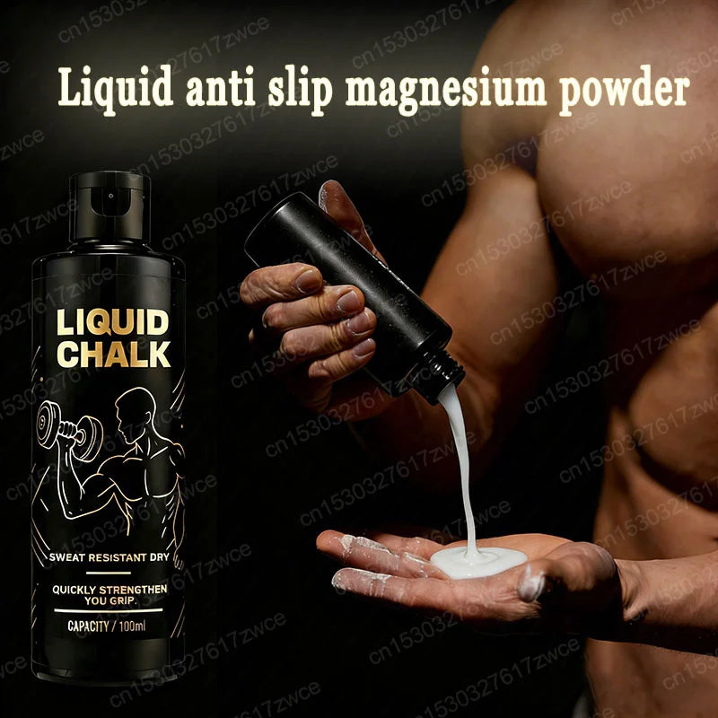 Sports Liquid Magnesium Non-slip Powder Fitness Lifting Anti Slip Cream Grip Liquid Magnesium For Pole Dancing Rock Climbing
