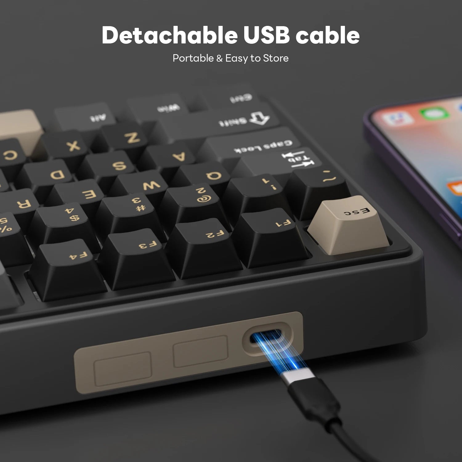 RK Royal Kludge RK R87Pro Gasket Wired Gamer Keyboard Hot-swappable 88 Keys Mechanical Keyboard 88% RGB Backlit With PBT Keycaps