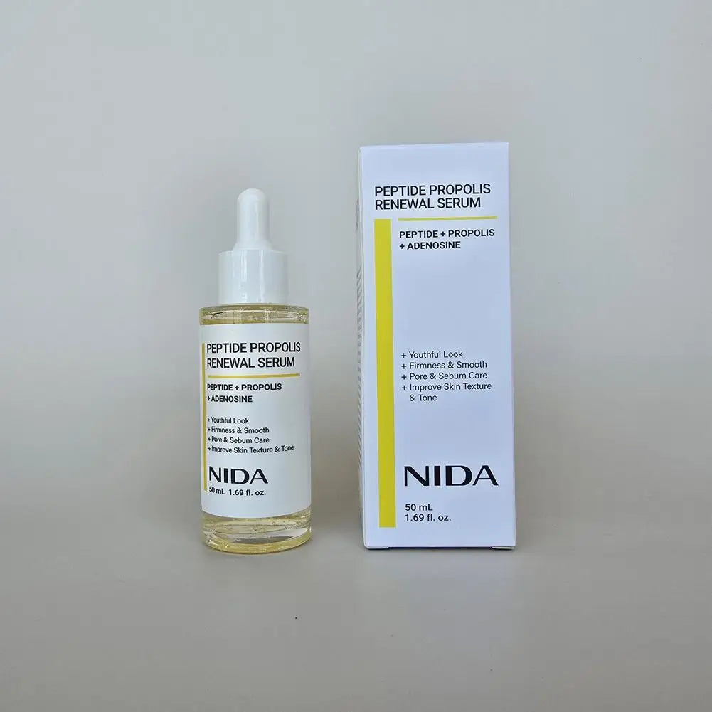 NIDA Propolis Peptide Facial Serum Nourishing Moisturizing Serum Face Original Skin Care Rejuvenation Firming&Smoothing Cream