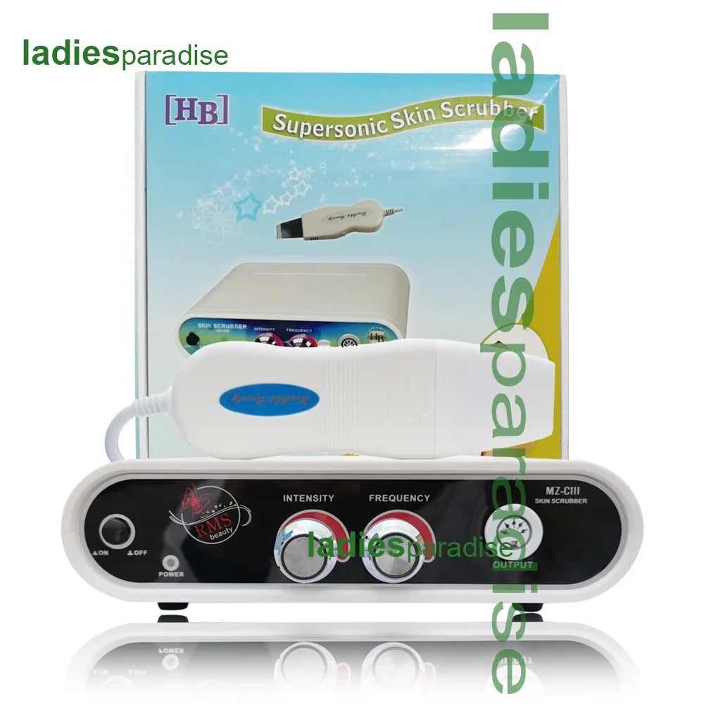 Ultrasonic Skin Scrubber | Deep Pore Cleanser & Acne Removal Tool Scrubs Treatments A set China Mainland Tidesmit