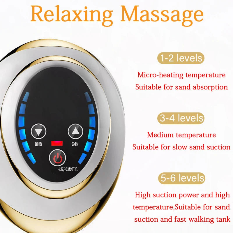 Electric Guasha Body Massager with Heat Therapy for Muscle Relief Body Shaping Massage Equipment Tidesmit