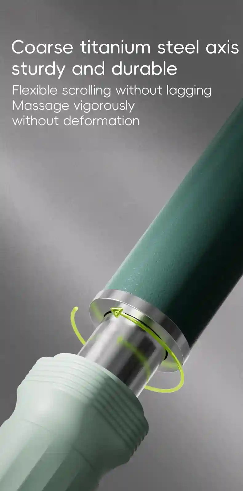 Massage Stick Roller for Deep Tissue Muscle Relief - 58cm Tidesmit Massage Roller Tidesmit