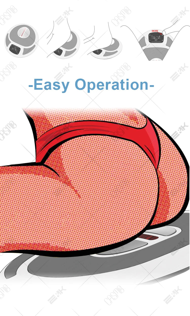 EMS Pelvic Floor Chair for Postpartum Muscle Repair | Tidesmit Body Shaping Massage Equipment Tidesmit