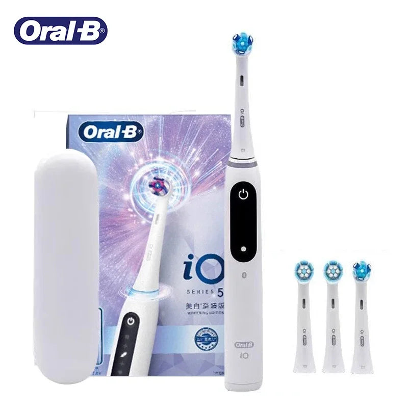 Oral B Electric Toothbrush IO Series Rechargeable Waterproof Smart Rotating Timing Electronic Tooth Brushes IO2 IO3 IO4 IO7 IO9