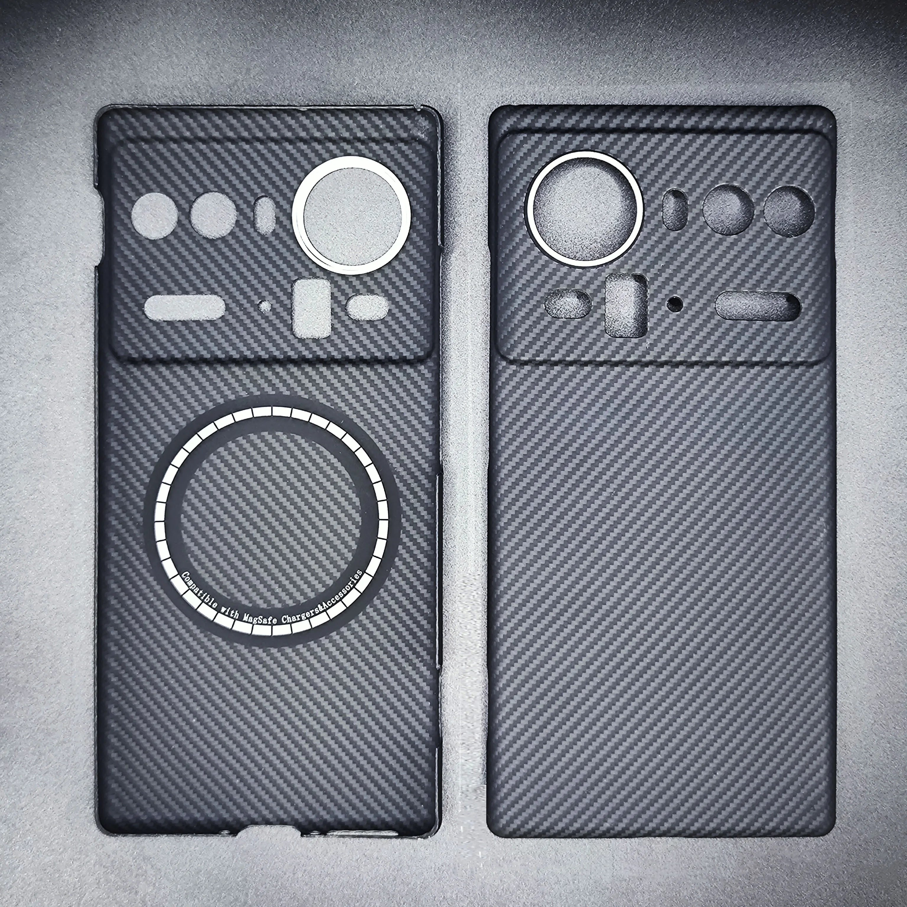 Nubia Z80 Ultra Aramid Fiber Case - Slim Magnetic Shock-Absorbing Cover 600D JSQ Magsafe China Mainland Tidesmit