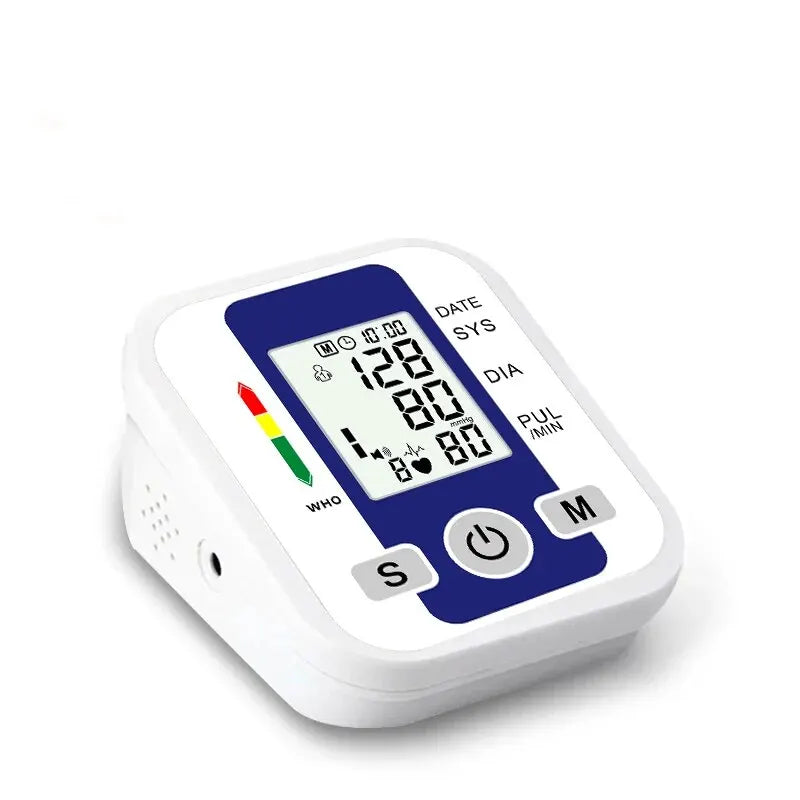 Arm Blood Pressure Monitor BP Automatic Professional Medical Portable Tonometer Digital Tensiometer Heart Rate Monitor 32 Cuff