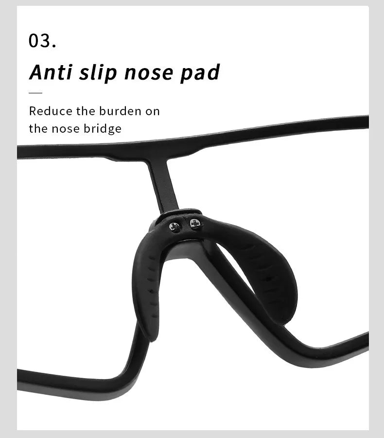 ROCKBROS Fashion Brand Men Women Bicycle Photochromic Eyewear MTB Bike FishingRunning CyclingSports Sunlasses Comfortable Goggle