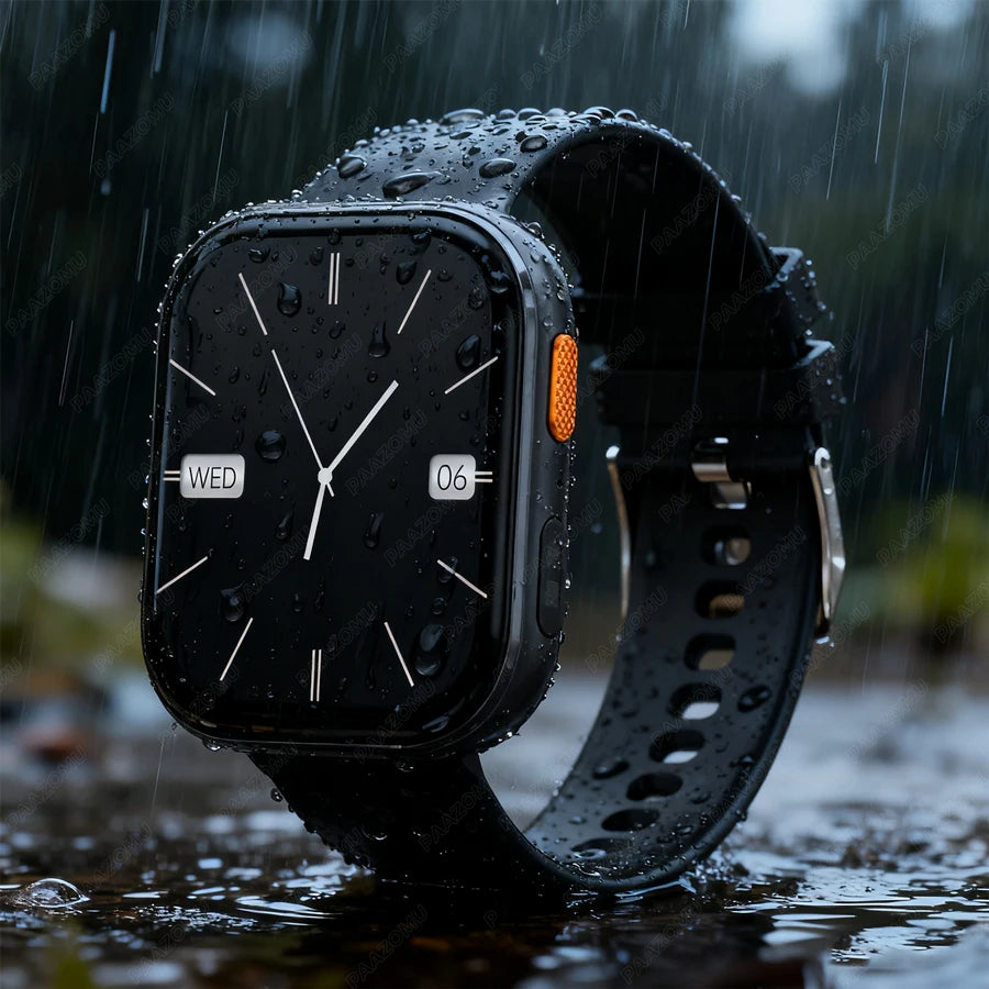 New Smart Watches Men 1000mAh Battery Heart Rate Sleep Monitor Bluetooth Call IP68 Waterproof Smartwatch Women For Android iOS