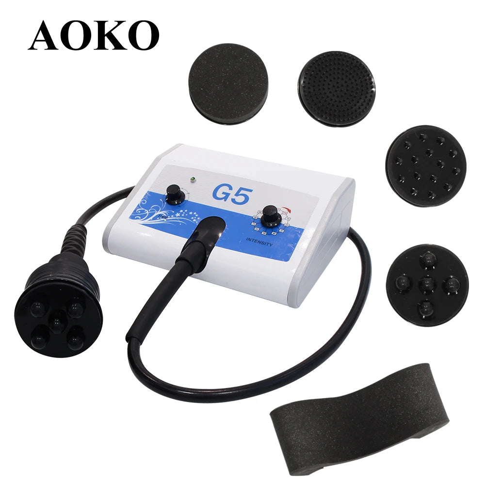 Vibrating Slimming Machine: 5-in-1 Electric Muscle Relief Massager Back Massage Instrument Tidesmit