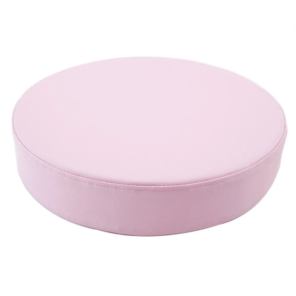 Simple Japanese Style Leather Round Cushion Thicken Soft Floor Cushion Waterproof Meditation Window Pillow for Home