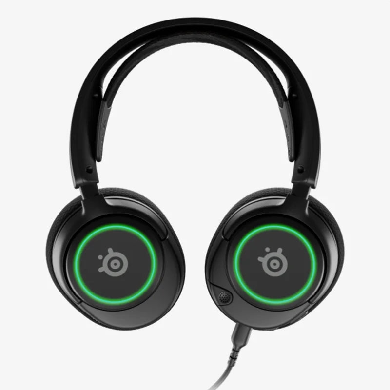Arctis Nova 3 RGB Wired Gaming Headset | Spatial Audio White & Black Tidesmit