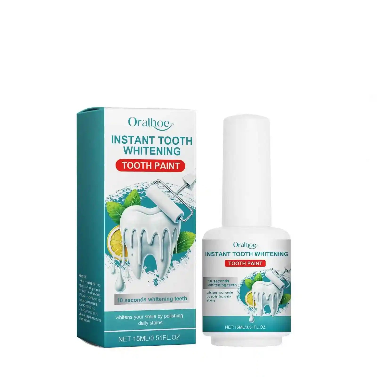 Tidesmit teeth whitening paint for removing stains and tartar to improve oral hygiene and breath freshness
