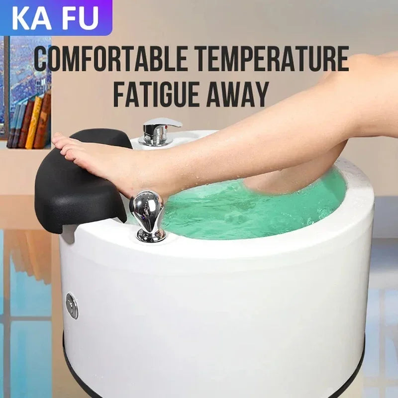 Electric Pedicure Basin with Massage Jets - 220V/110V Pro Model Massage Chairs Tidesmit