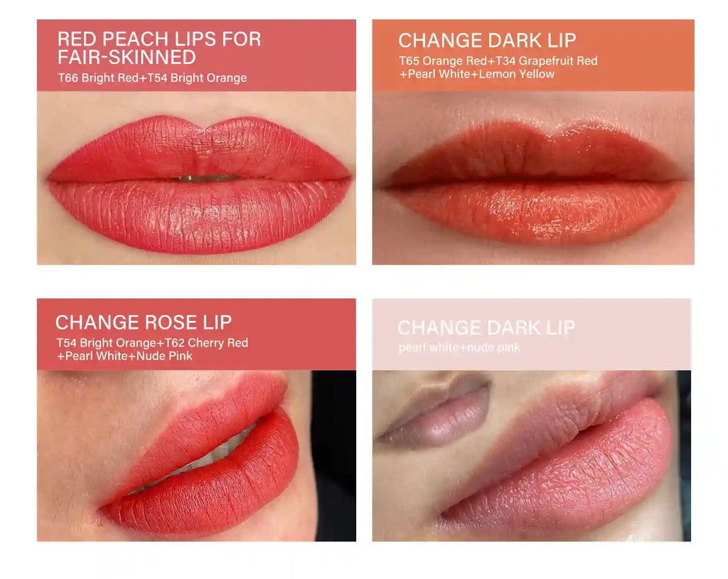 Permanent Makeup Pigment 5ml | Professional PMU Lip & Brow Ink Permanent Makeup Machines Tidesmit