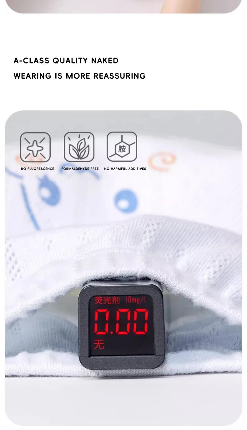 2pcs Newborn Training Pants Cotton Thin Summer Baby Widen Shorts Washable Boy Girl Cloth Diapers Reusable Nappies Infant Panties