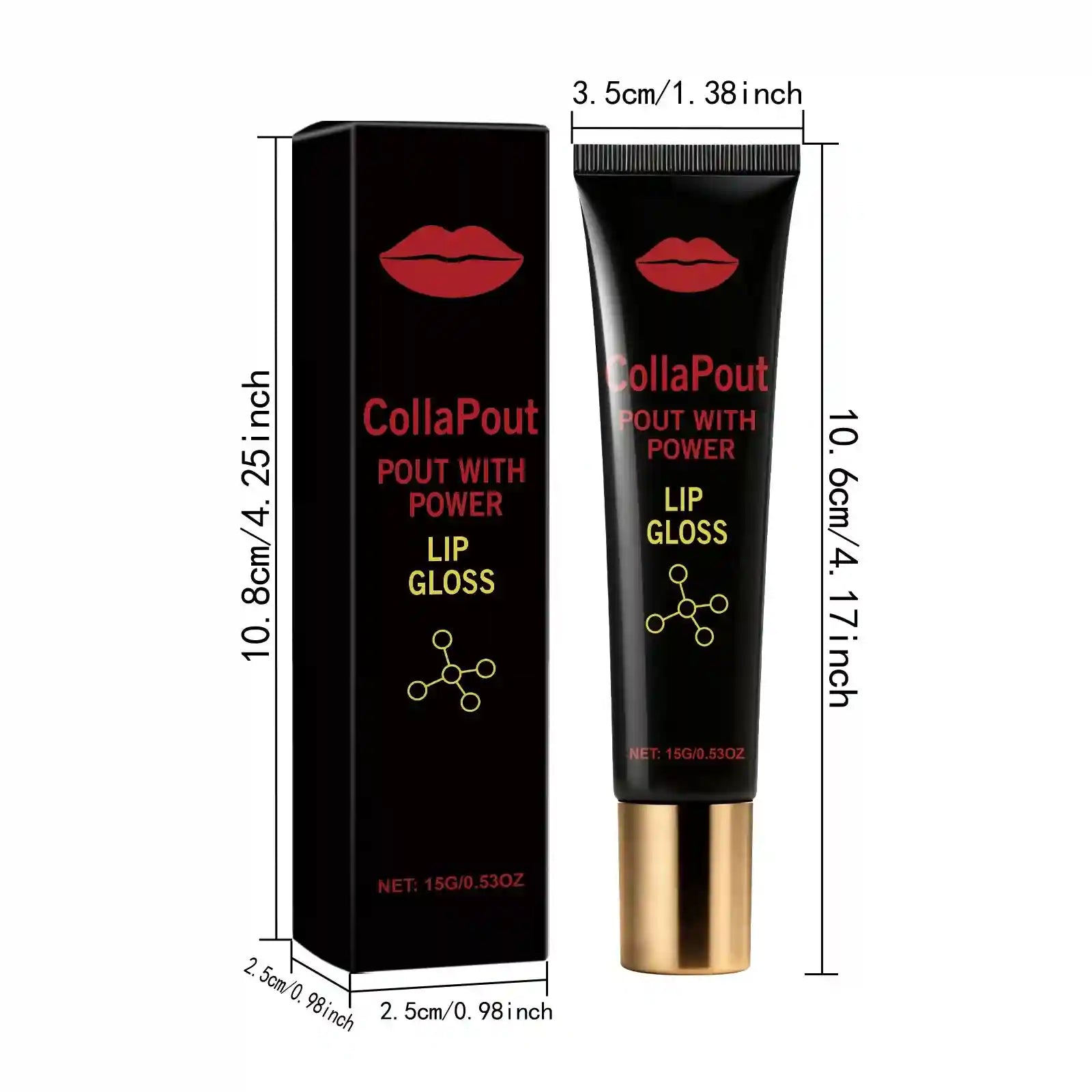 Lip Hydrating Serum - Nourishing Smoothing Lip Care (15g Essence) Lip Care 15g Boxed Tidesmit