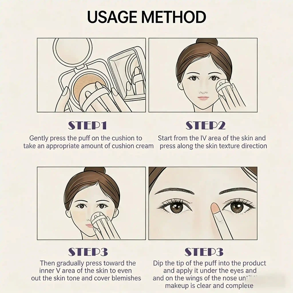 Tidesmit Minimeli full coverage creamy foundation 24h waterproof matte base texture close-up for blemish-free skin