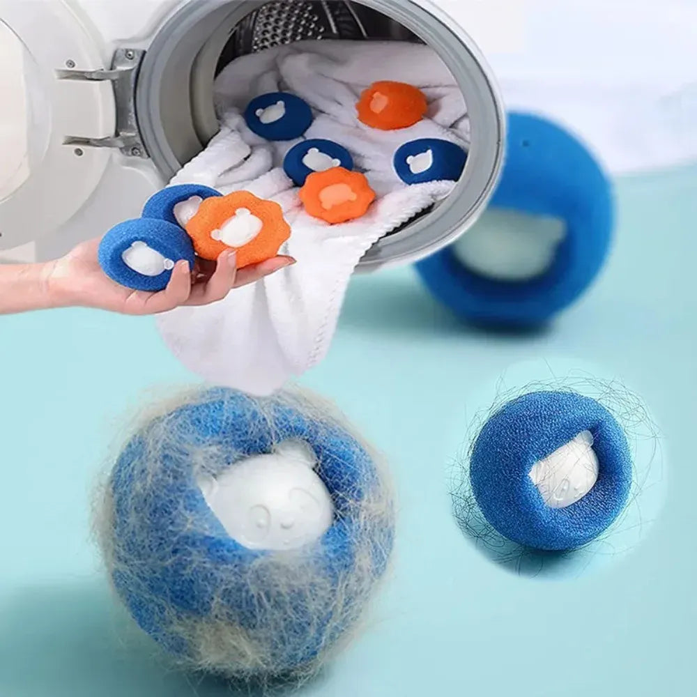 Tidesmit Reusable Laundry Balls Pet Hair Remover Lint Catcher