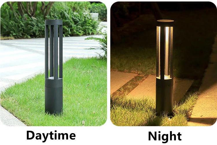 Outdoor LED Lawn Light Waterproof IP65 Aluminum Profile Villa Square 85~265V 7W Street Lamp For Family Courtyard Decoration
