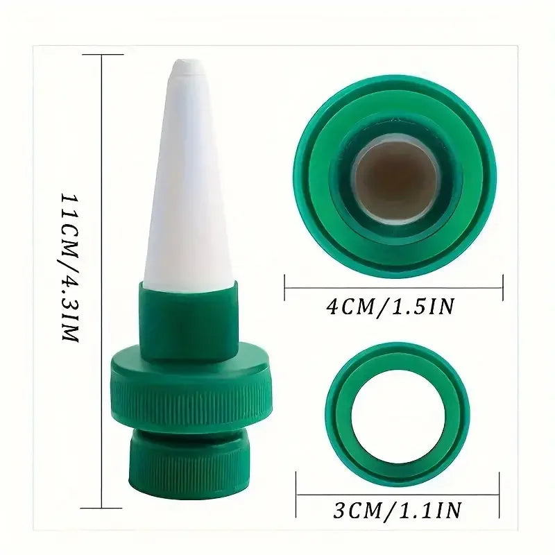 4Pcs Automatic Plant Drip Irrigation Water Stake For Garden Ceramic Self Watering Spikes Vegetable Garden Drip Watering System