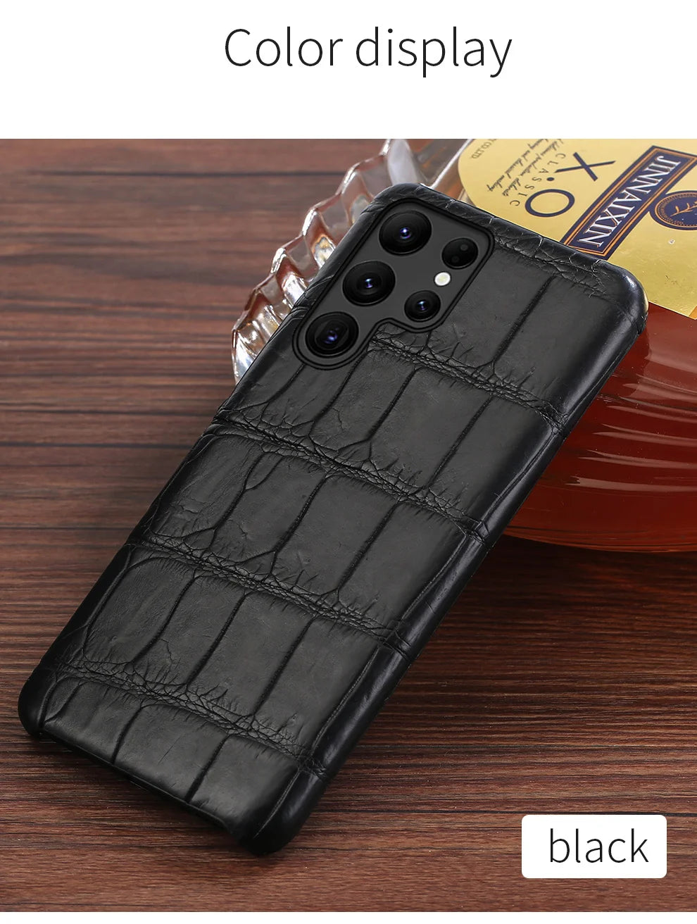 Samsung Galaxy S25 Ultra Leather Case - Slim Protective Cover Tidesmit