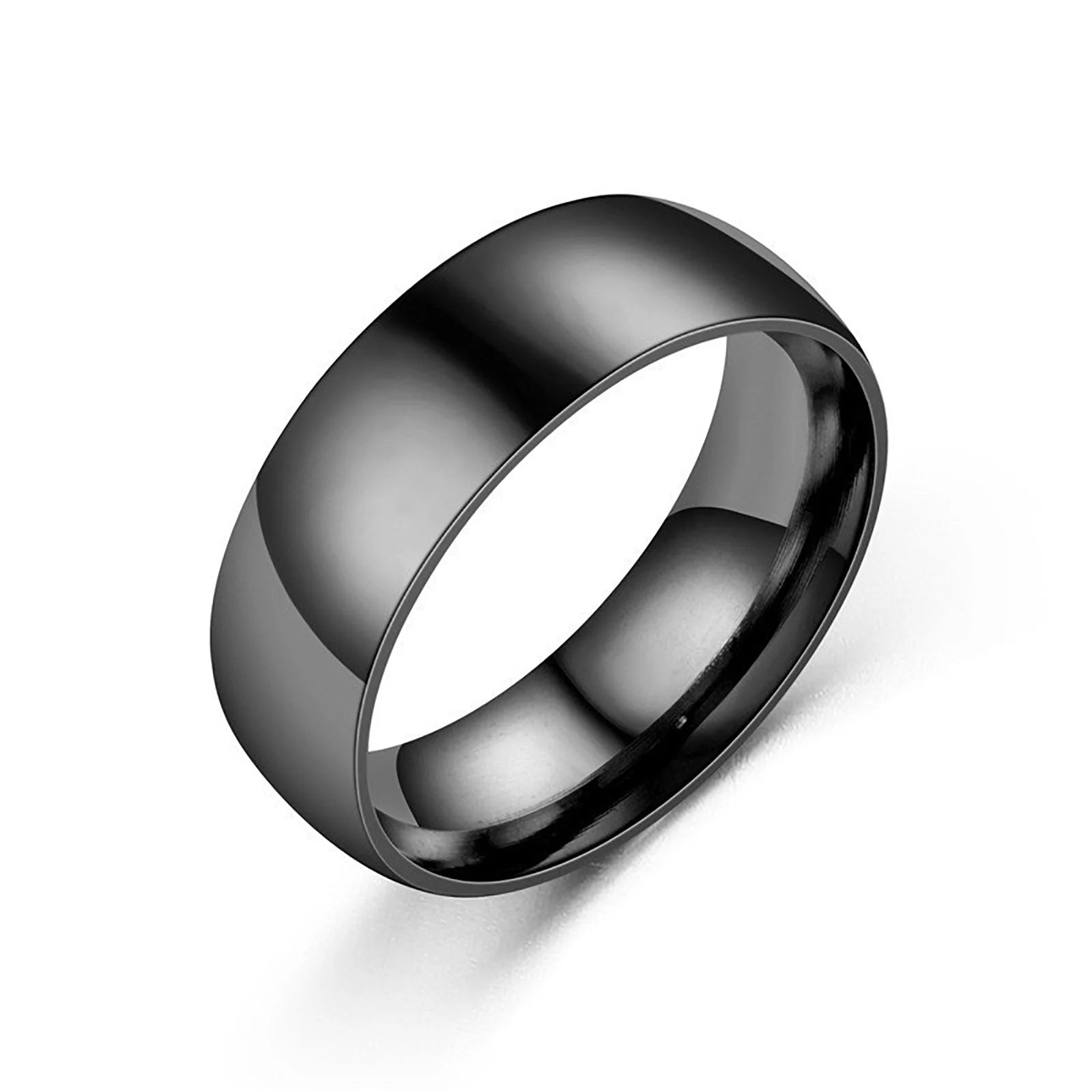 NFC Smart Health Ring | Ceramic Access Control & Fitness Tracker US SIZE 12 Black Tidesmit