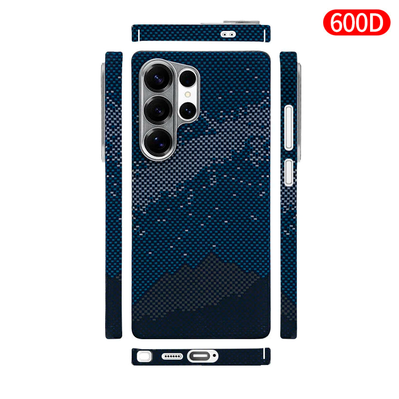 Samsung S24 Ultra Kevlar Case - Slim Aramid Fiber Magnetic Cover Blue galaxy China Mainland Galaxy S23 Ultra Tidesmit