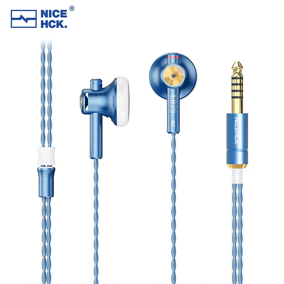 15.4mm LCP Diaphragm Wired Earphones by Tidesmit - High-Fidelity Audio Tidesmit