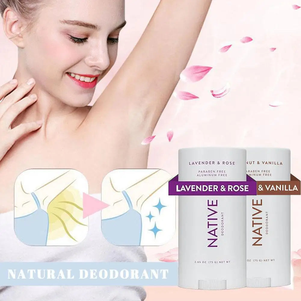 Tidesmit Native Sensitive Deodorant with Ocean Wooden scent providing 72-hour natural odor protection.