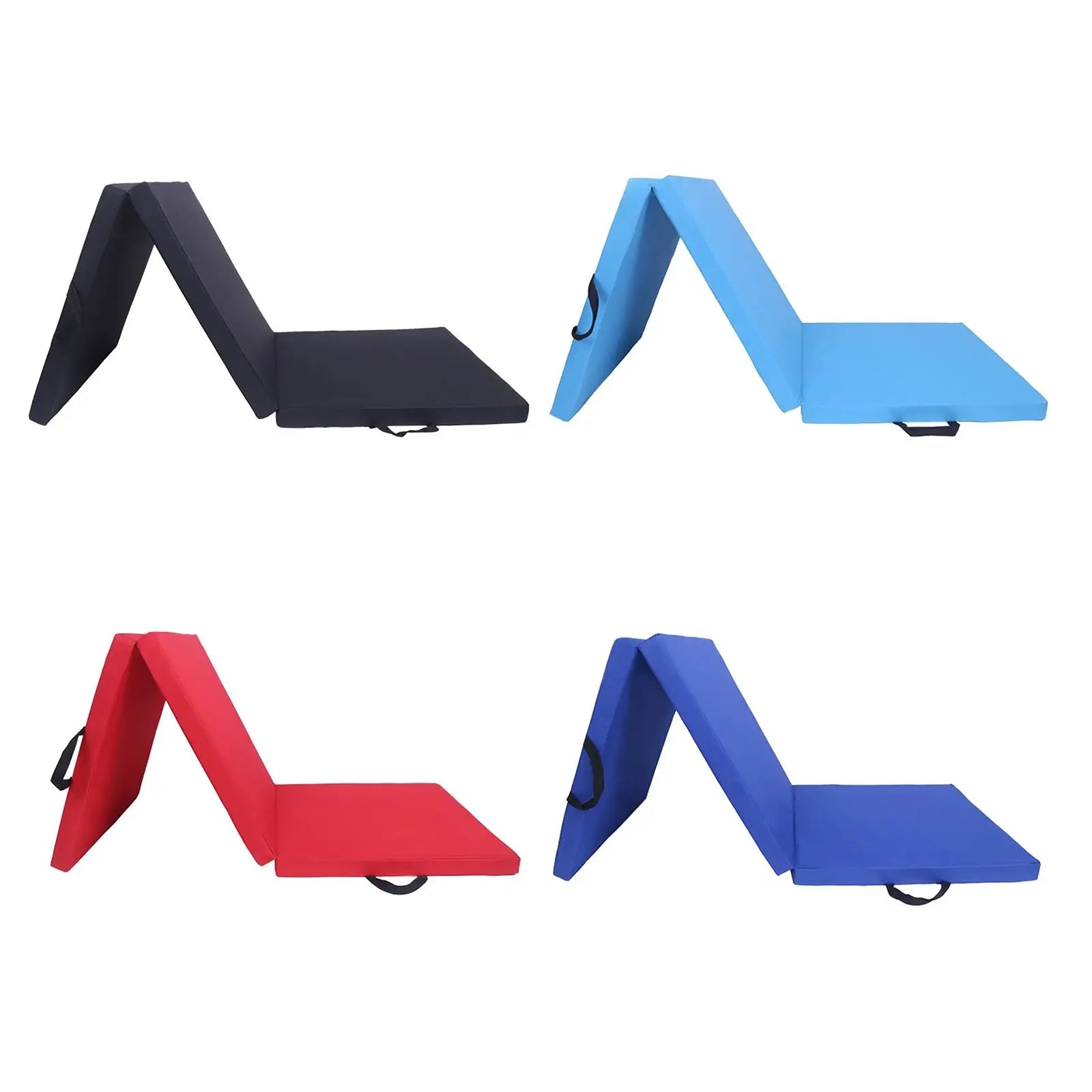 Three Fold Folding Exercise Mat Gym Thick Waterproof Yoga Pad Yoga Mat for