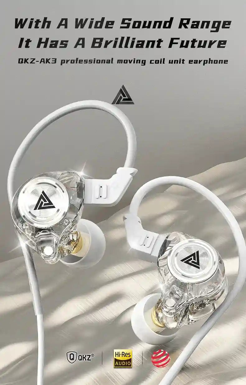 Wired Earbuds with Microphone - Noise Cancelling Bass Headset Tidesmit