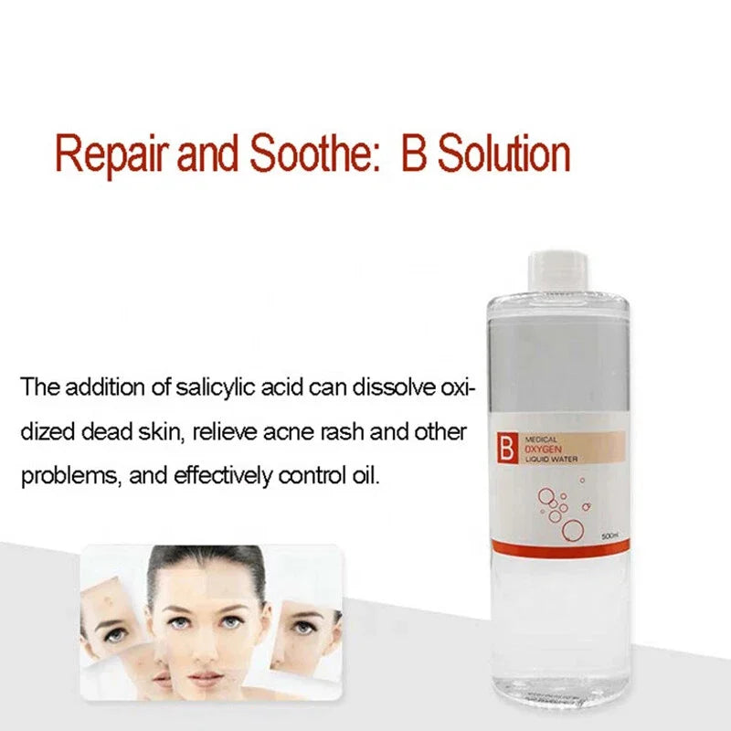 Aqua Peeling Solution for Deep Facial Exfoliation - Professional Formula Scrubs Treatments Tidesmit