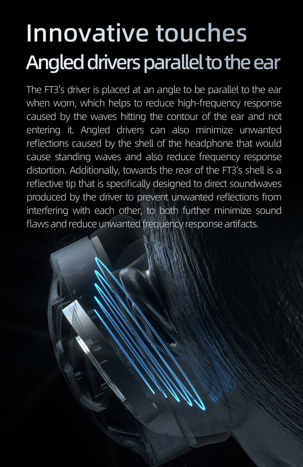 FiiO FT3 Open-Back Headphones with 60mm Dynamic Drivers Tidesmit