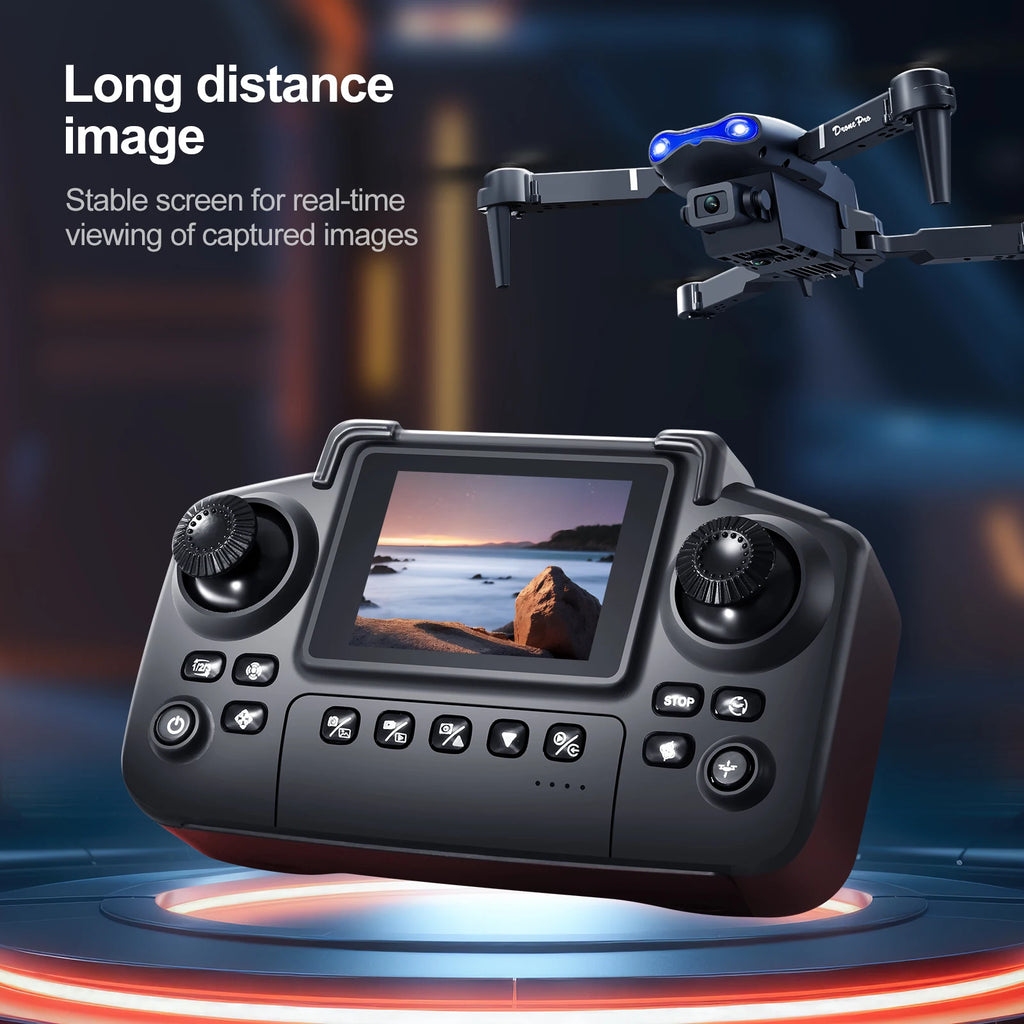4K Camera Drone Foldable Quadcopter - Beginner-Friendly Tech Tidesmit