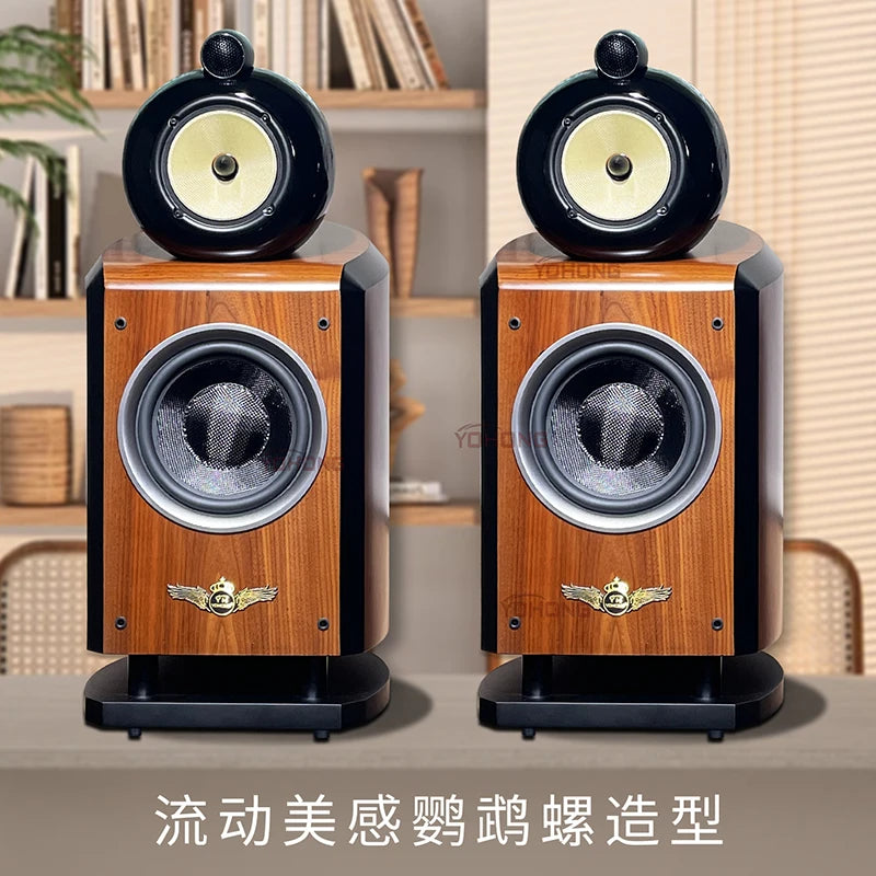 YOHONG GYH8 Nautilus three-minute frequency 8-inch bass fever HiFi high fidelity M3 high-end bookcase for home use