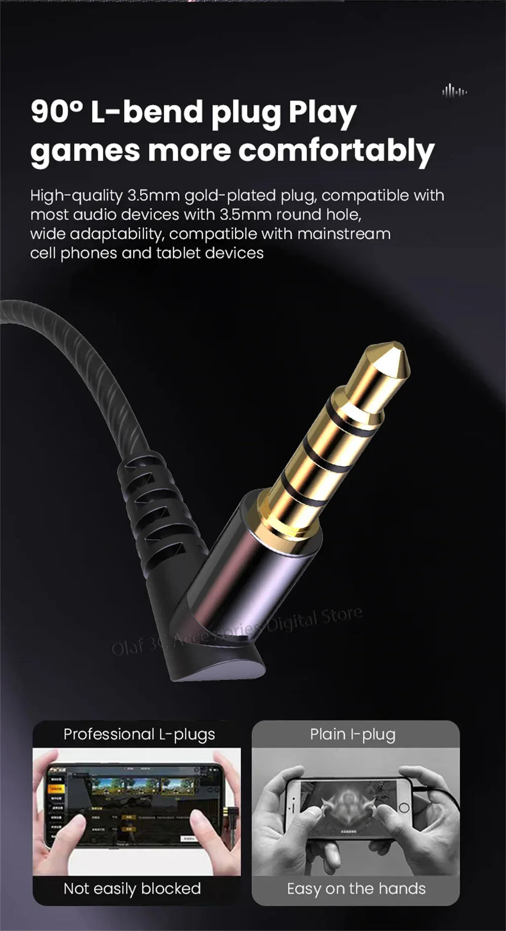 Tidesmit USB-C Wired Earbuds with 9D HiFi Stereo Bass - S16 Series Tidesmit