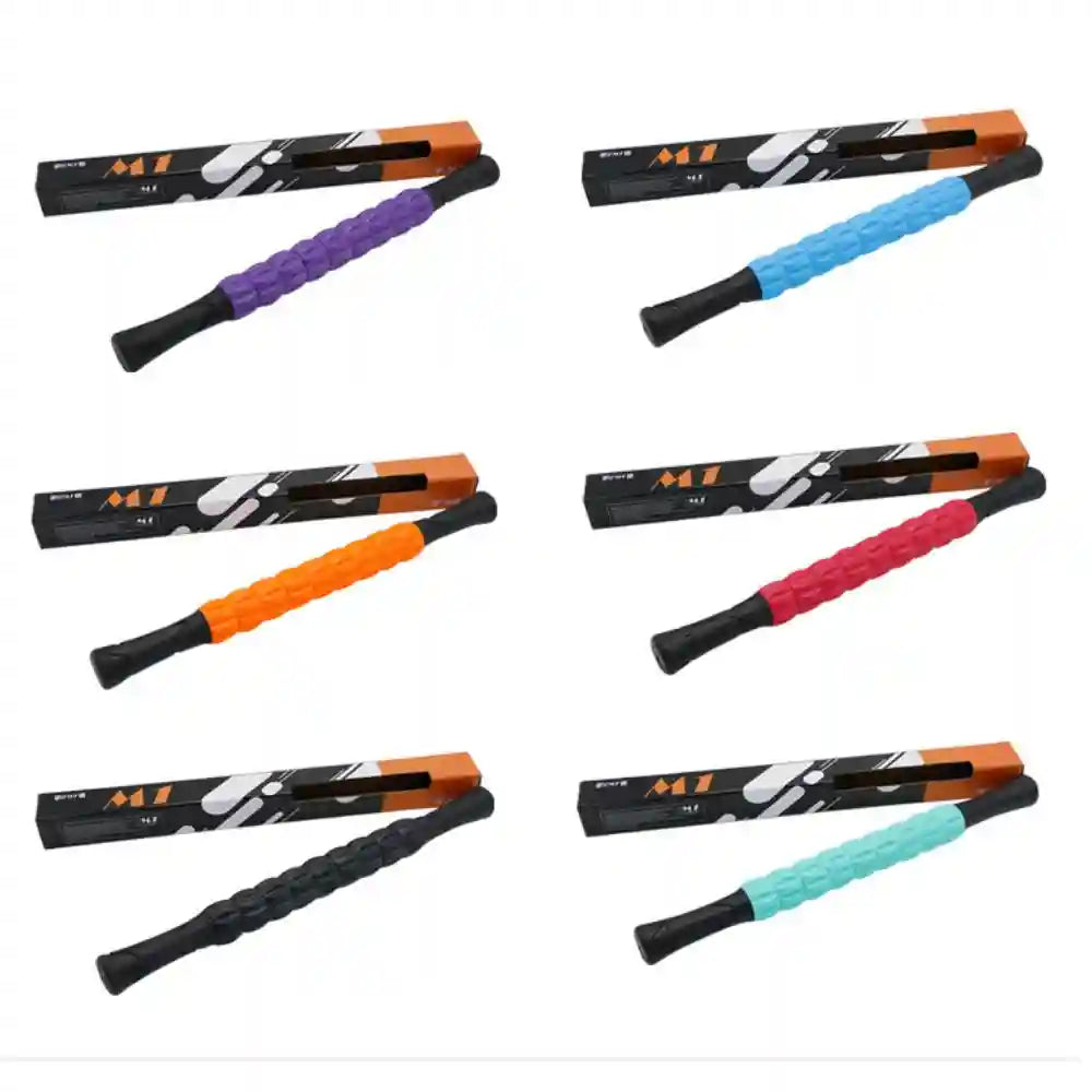 Massage Roller Stick for Deep Tissue Muscle Recovery | Tidesmit Portable Massage Roller Tidesmit