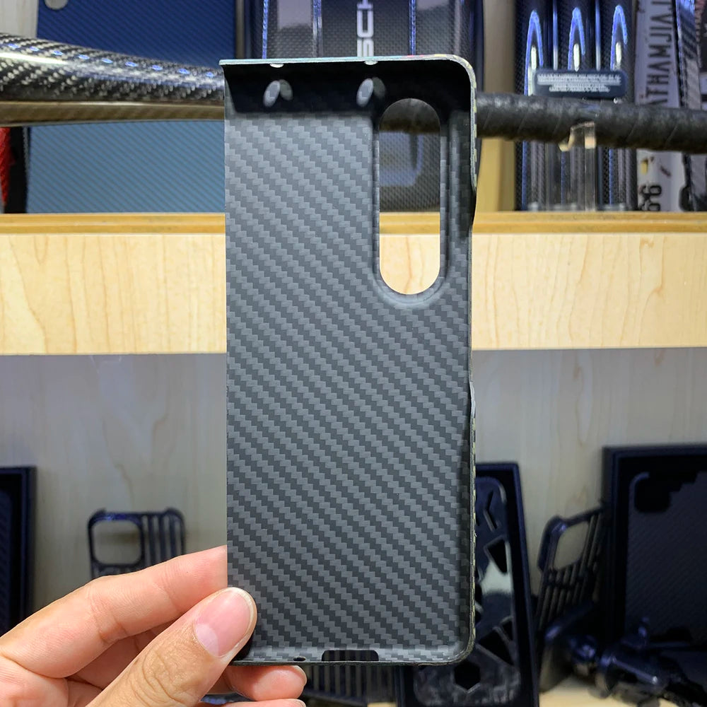 Samsung Galaxy Z Fold 6 Carbon Fiber Case | Ultra-Thin Aramid Cover Tidesmit